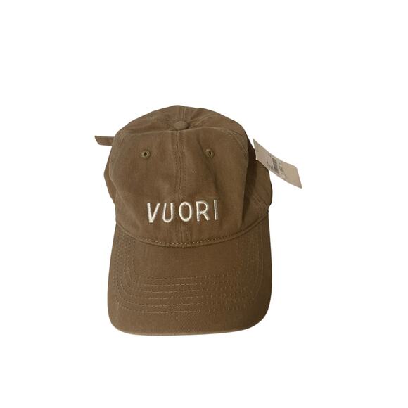 Vuori NWT Embroidered Logo Camel Ball Strapback Cap Unisex 6 Panel - Picture 1 of 7
